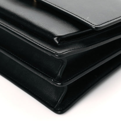 Saint Laurent Calfskin Medium Monogram Sunset Black 10 of 10