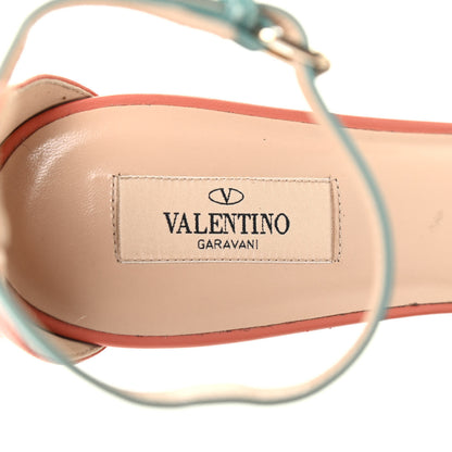 Valentino Garavani Calfskin Floral Sandals 41 Multicolor 6 of 7