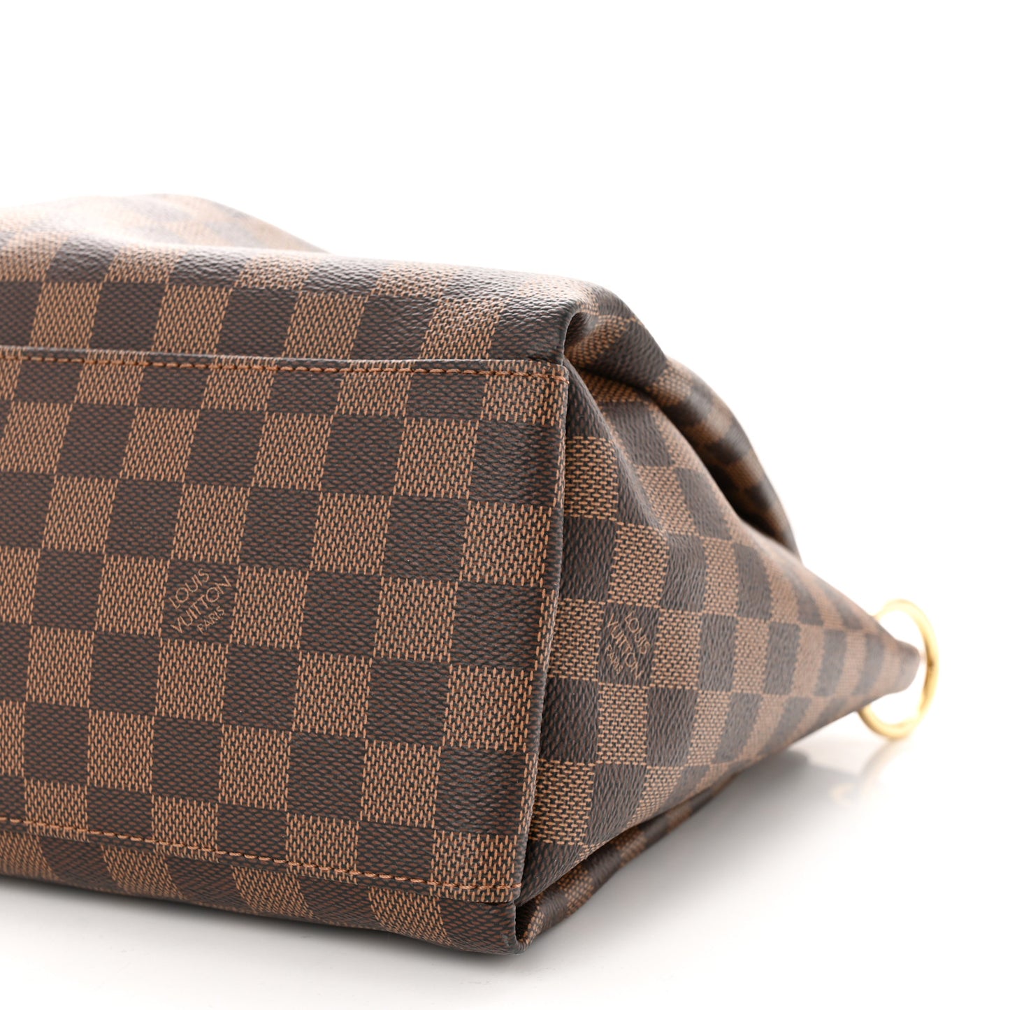 Damier Ebene Odeon Tote MM Black