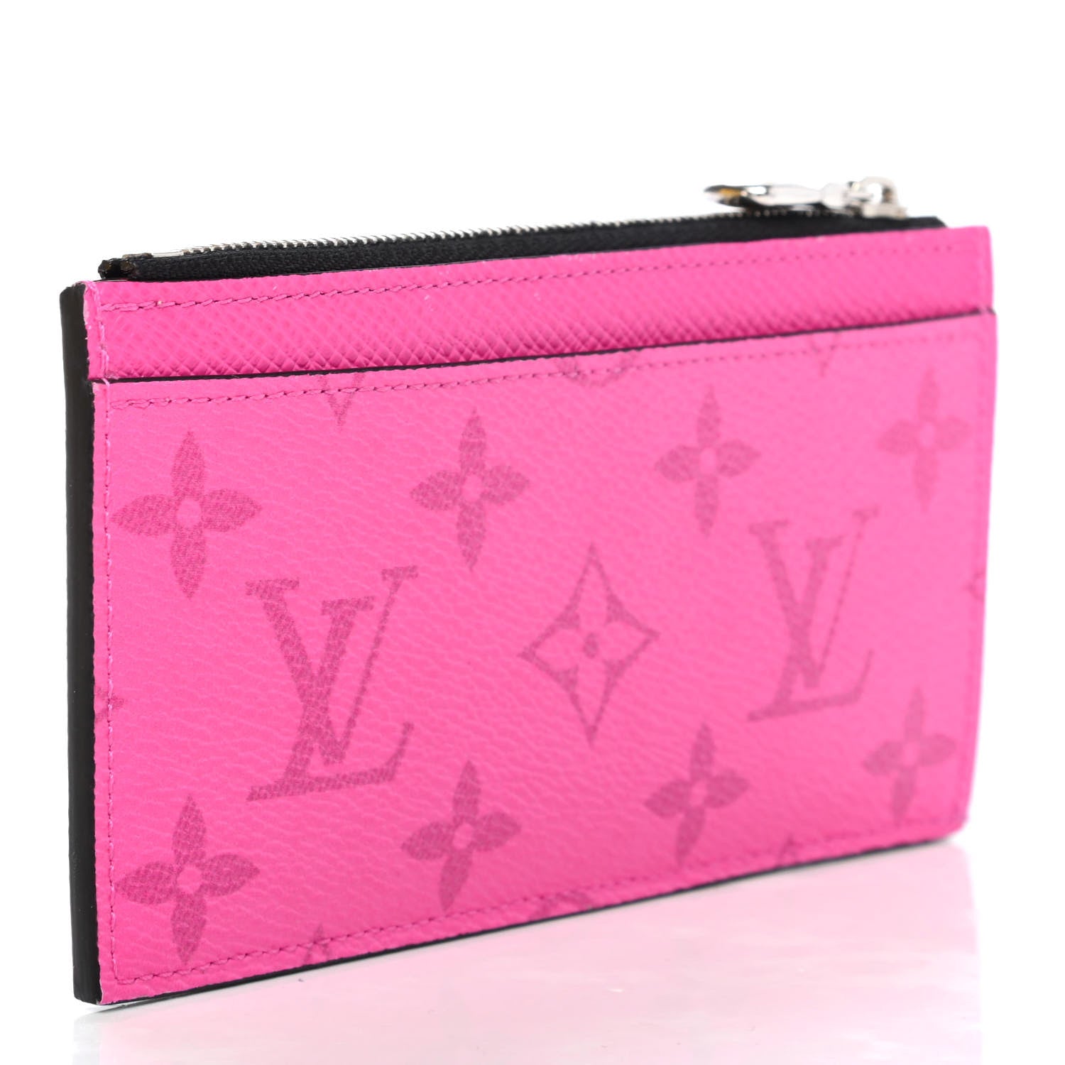 Louis Vuitton Taigarama Coin Card Holder Fuchsia 2 of 4
