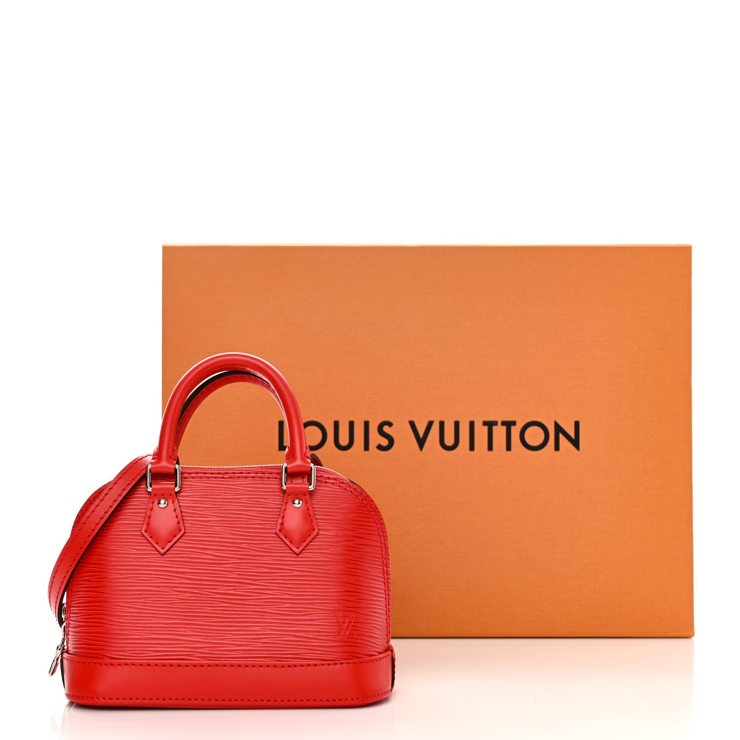 Louis Vuitton Epi Nano Alma Coquelicot 11 of 11