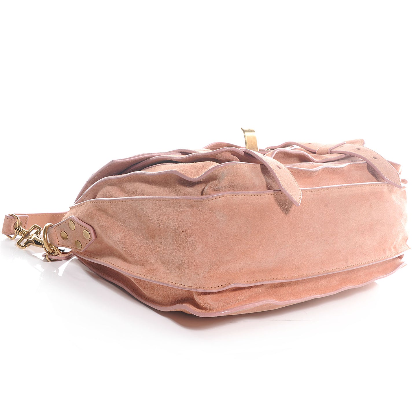 Suede PS1 Medium Satchel Rose