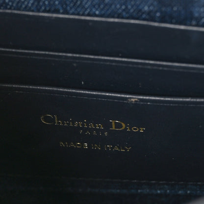 Christian Dior Denim Jacquard Oblique 30 Montaigne Dea Pouch  Blue 6 of 9