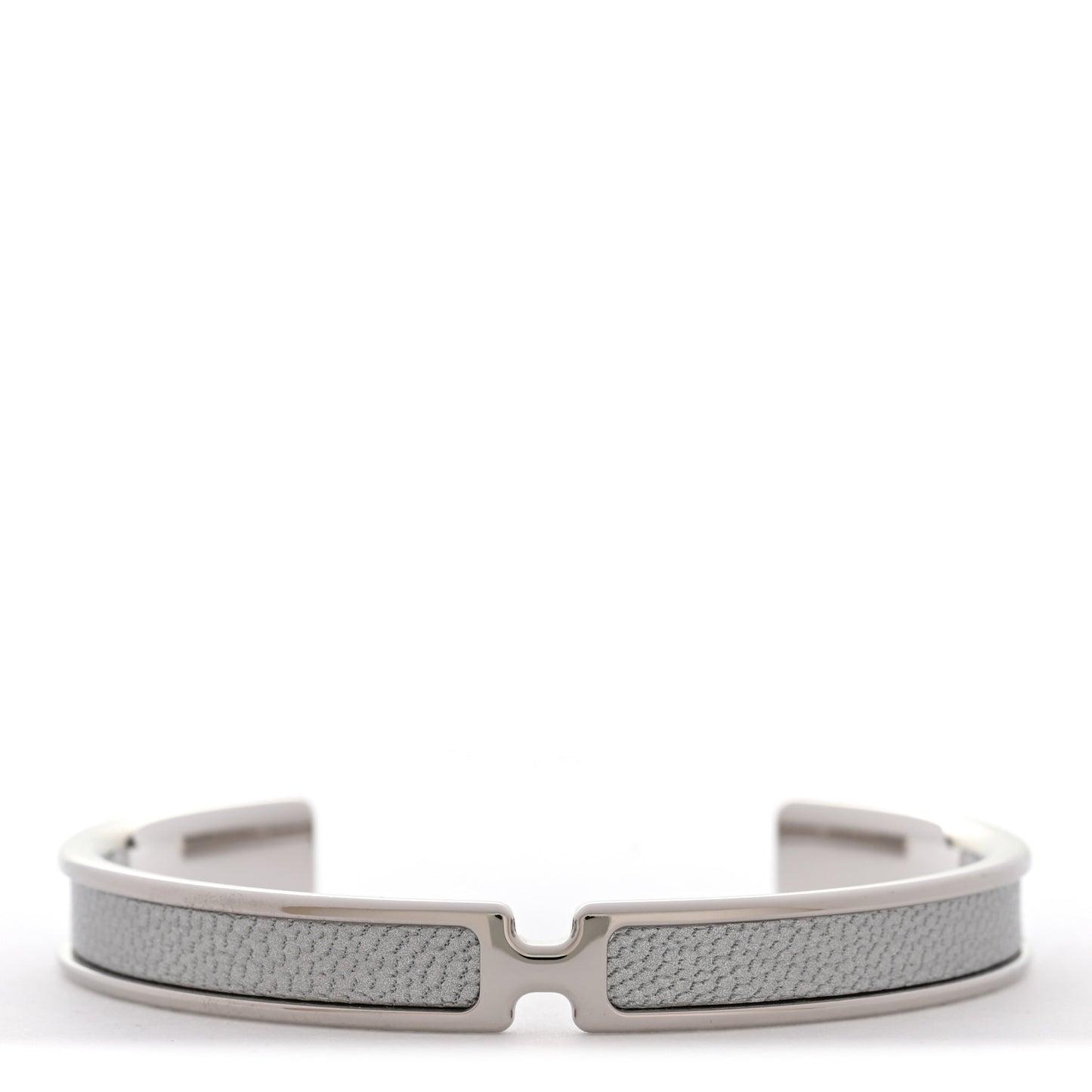 Metallic Chevre Chamkilight Olympe Bracelet T2 Silver