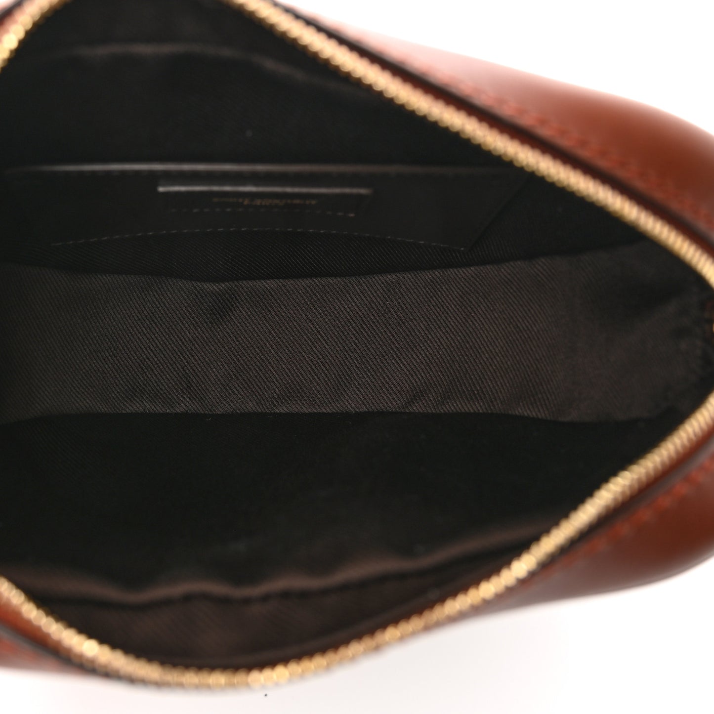 Canvas Smooth Calfskin Le Monogramme Coeur Crossbody Chestnut