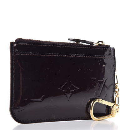 Louis Vuitton Vernis Key Pouch Amarante 3 of 8