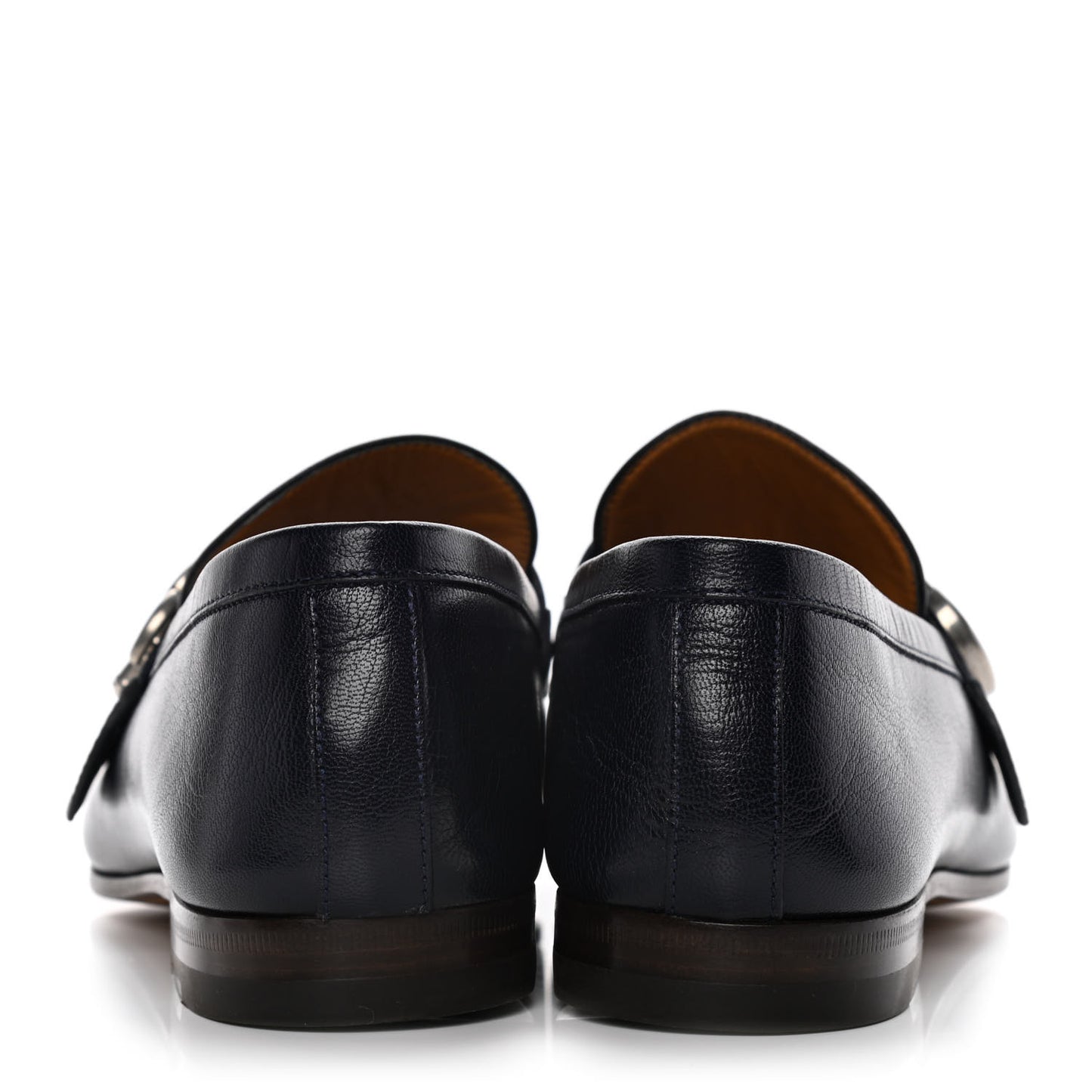 Goatskin Mens GG Loafers 7.5 Blue