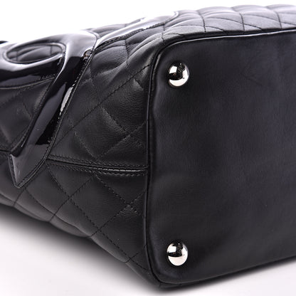 Chanel Calfskin Quilted Large Cambon Tote Black 7 of 12