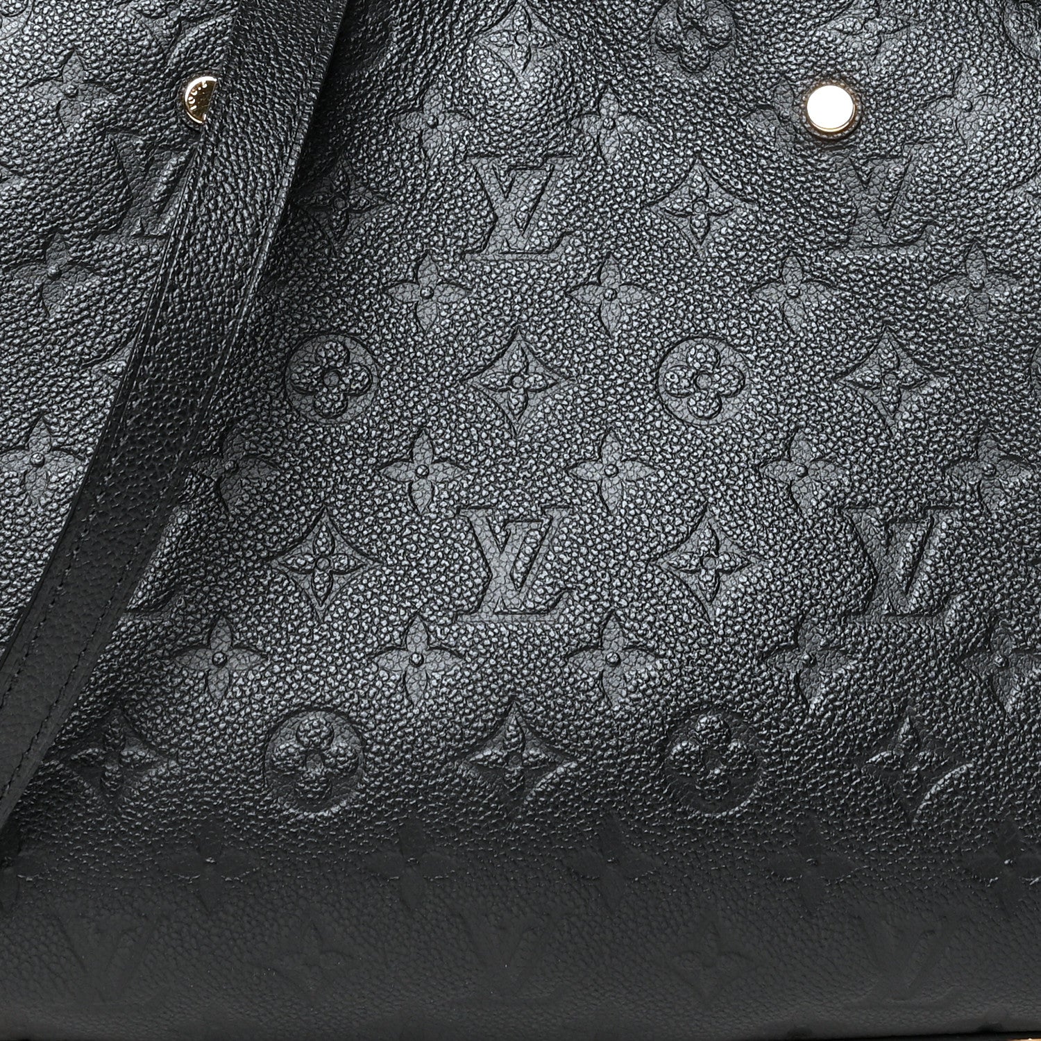 Louis Vuitton Empreinte Montaigne MM Black 8 of 10