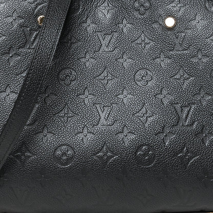 Louis Vuitton Empreinte Montaigne MM Black 8 of 10