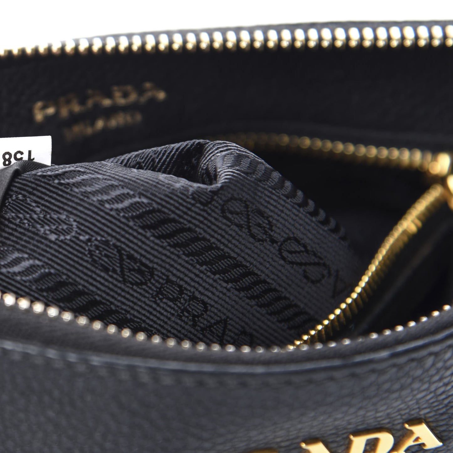 Vitello Phenix Crossbody Bag Black
