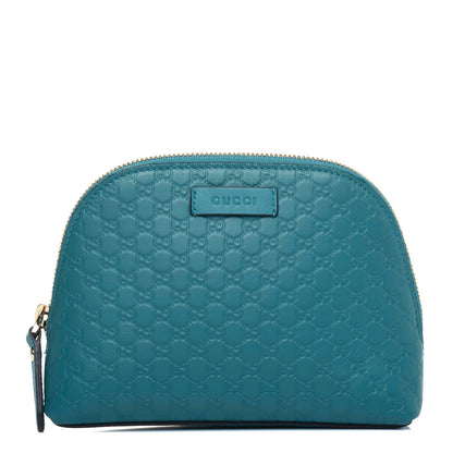 Gucci Microguccissima GG Cosmetic Case Deep Cobalt 1 of 14