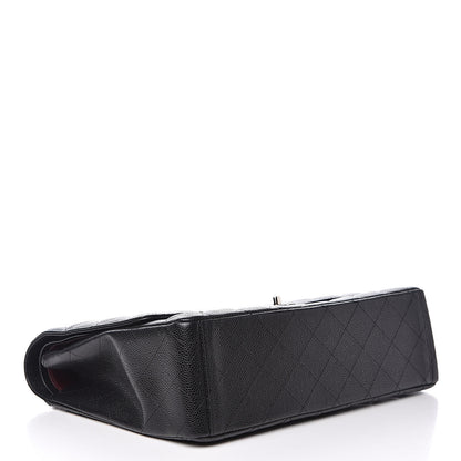 Chanel Caviar Quilted Maxi Double Flap Black 4 of 15