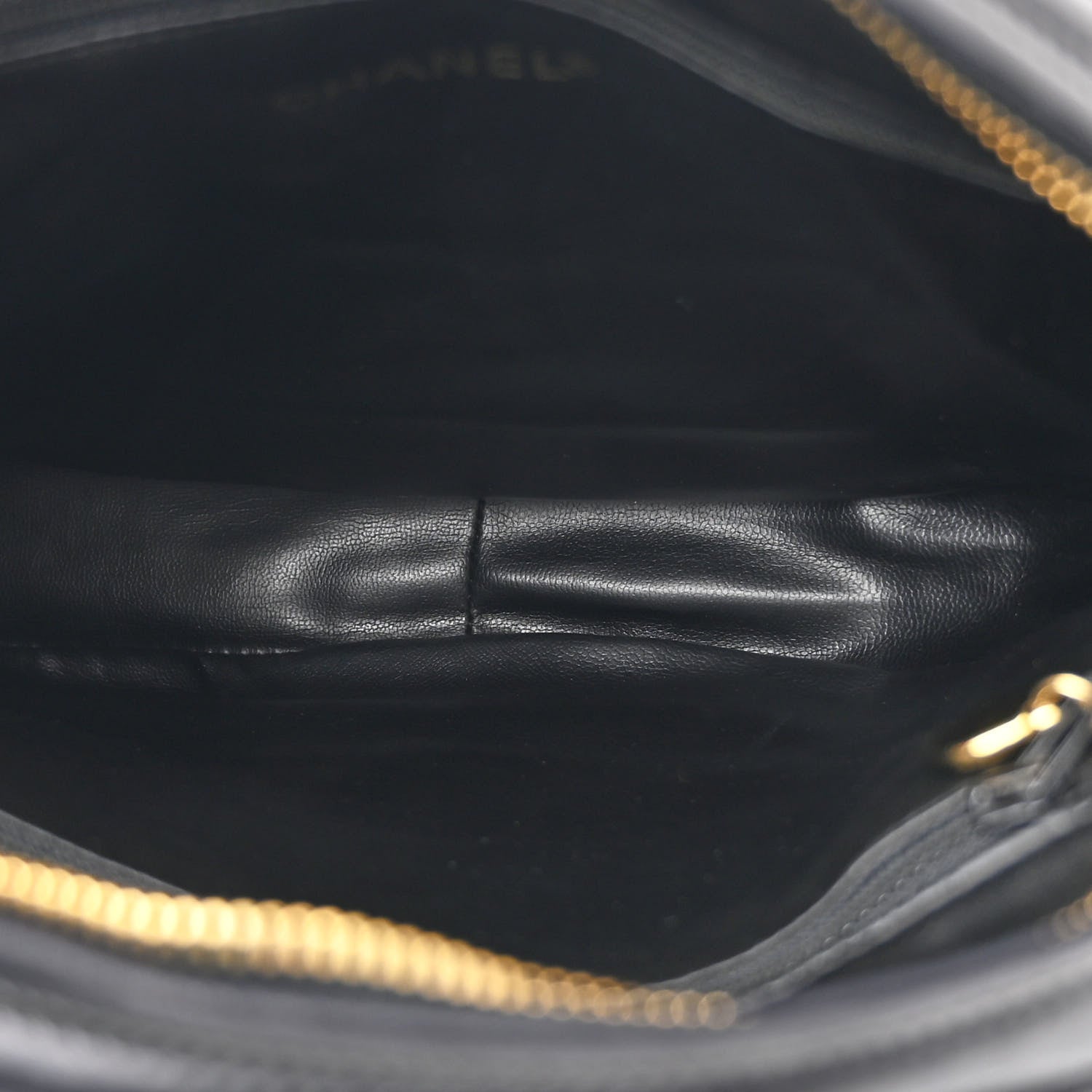 Chanel Lambskin Quilted Round Tassel Crossbody Bag Black 5 of 14