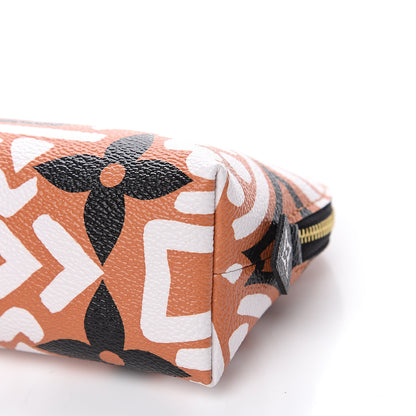 Louis Vuitton Monogram Giant Cosmetic Pouch Crème Caramel 7 of 8