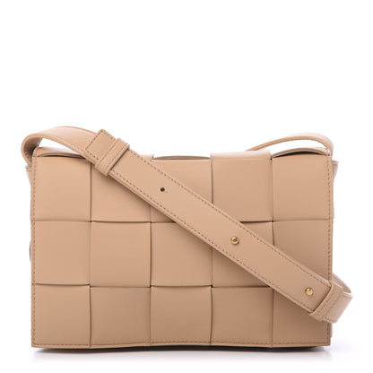 Bottega Veneta Nappa Maxi Intreccio Cassette Bag Almond 1 of 9