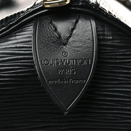 Louis Vuitton Epi Keepall 55 Black 5 of 7