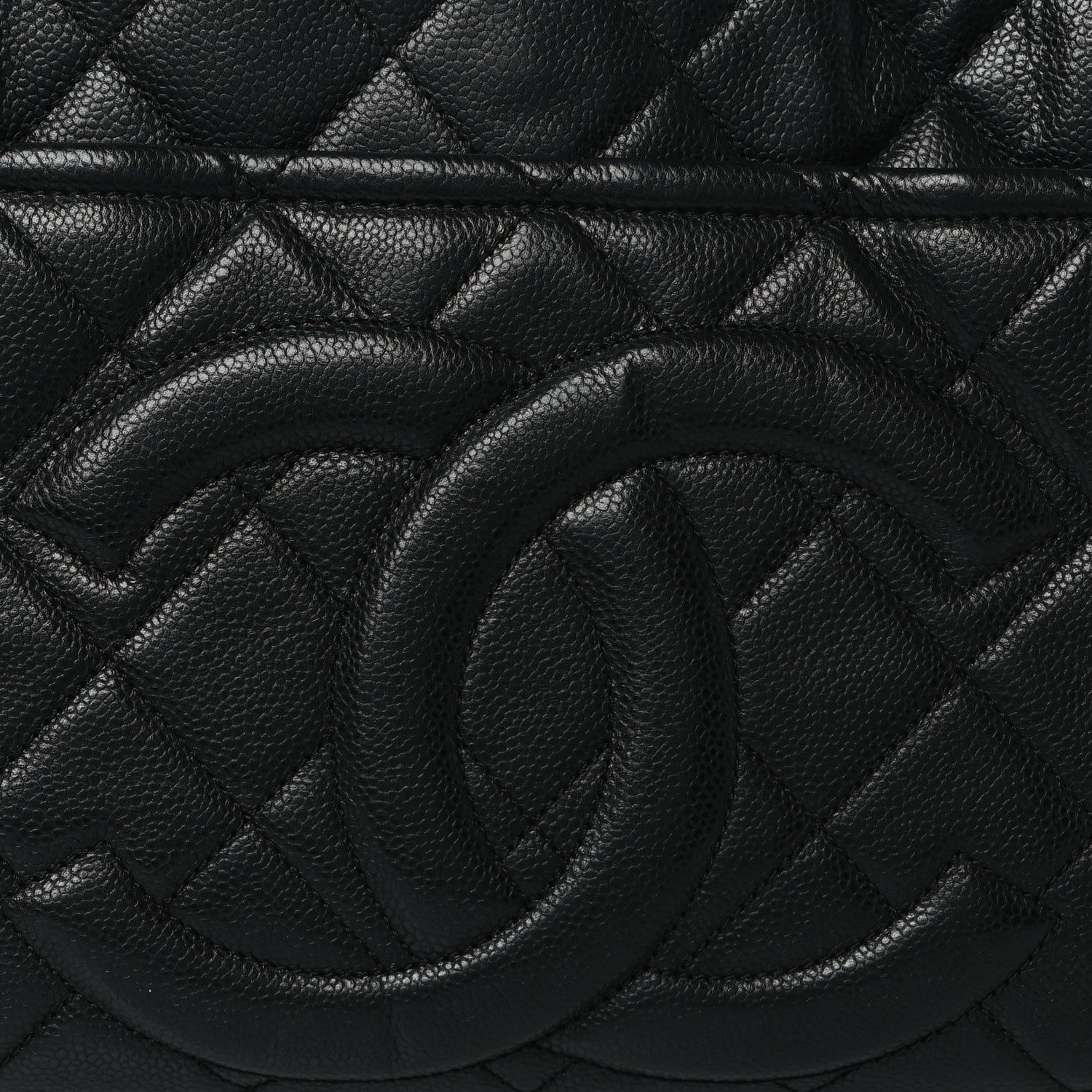 Chanel Caviar Quilted Timeless CC Soft Tote Black 8 of 10