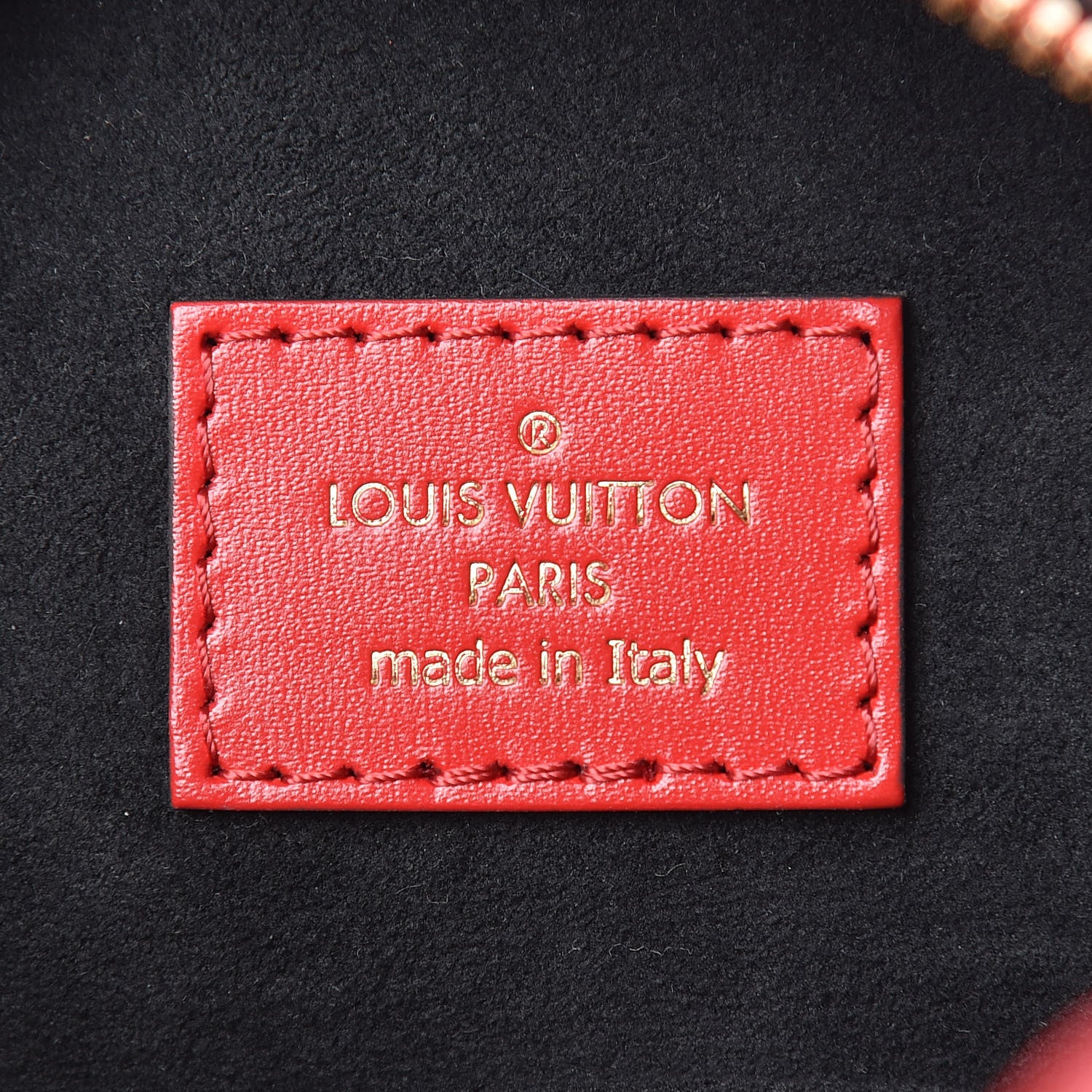 Louis Vuitton Vernis Boite Chapeau Souple Rouge 6 of 8
