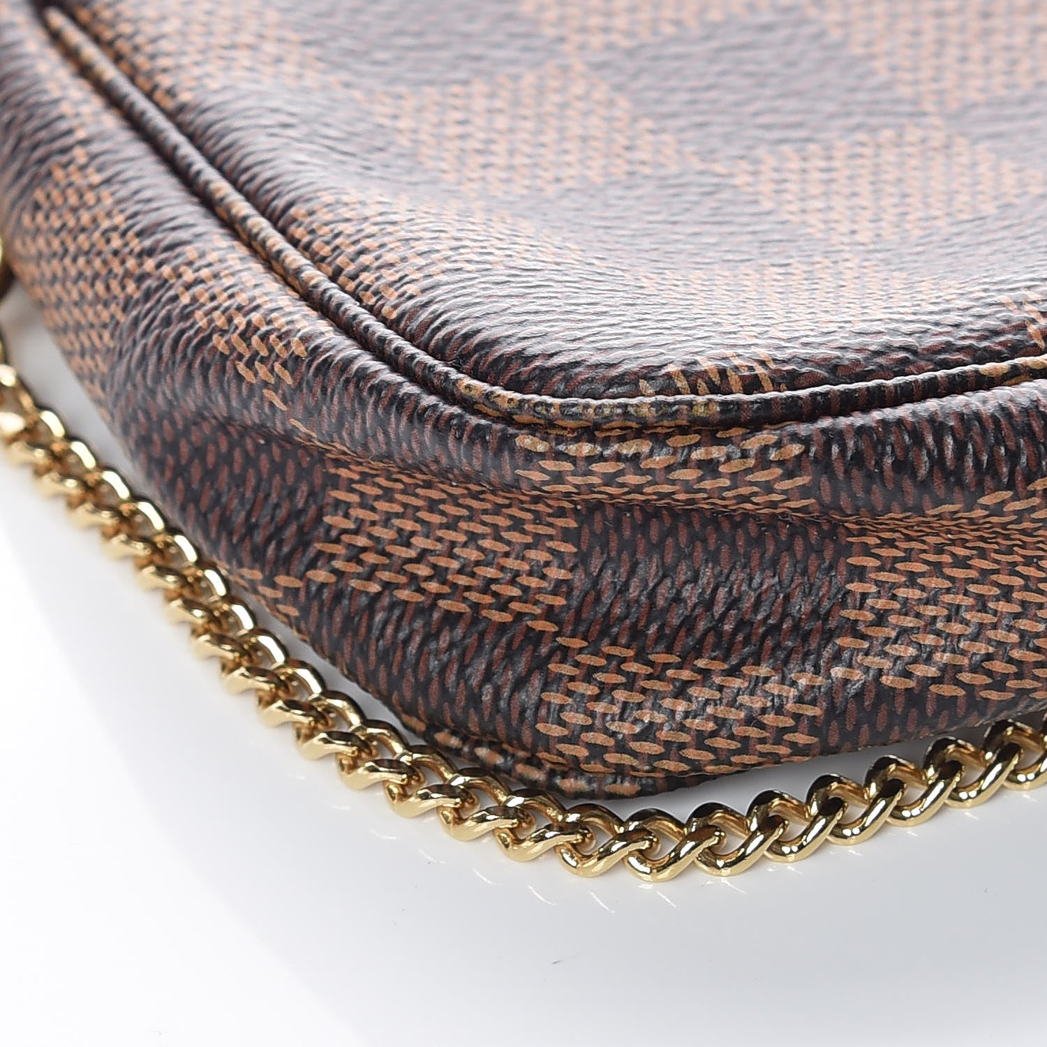Louis Vuitton Damier Ebene Mini Pochette Accessories 5 of 11