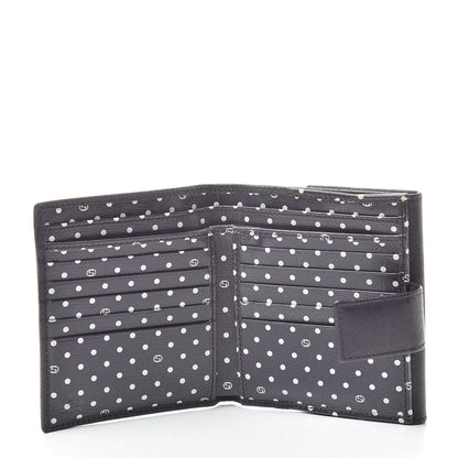 Gucci Calfskin Interlocking G French Flap Wallet Purple 5 of 9
