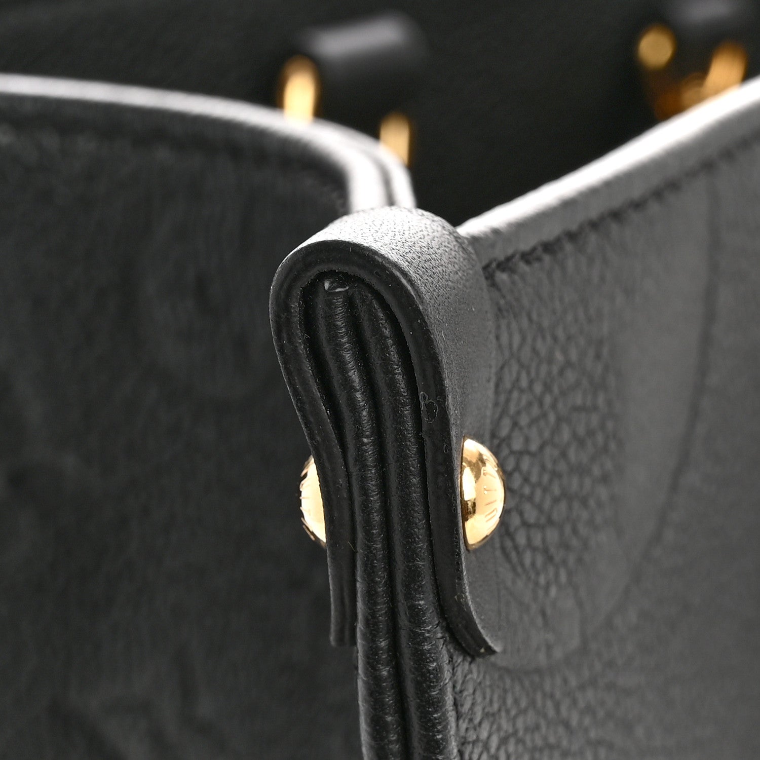 Louis Vuitton Empreinte Monogram Giant Onthego MM Black 11 of 12