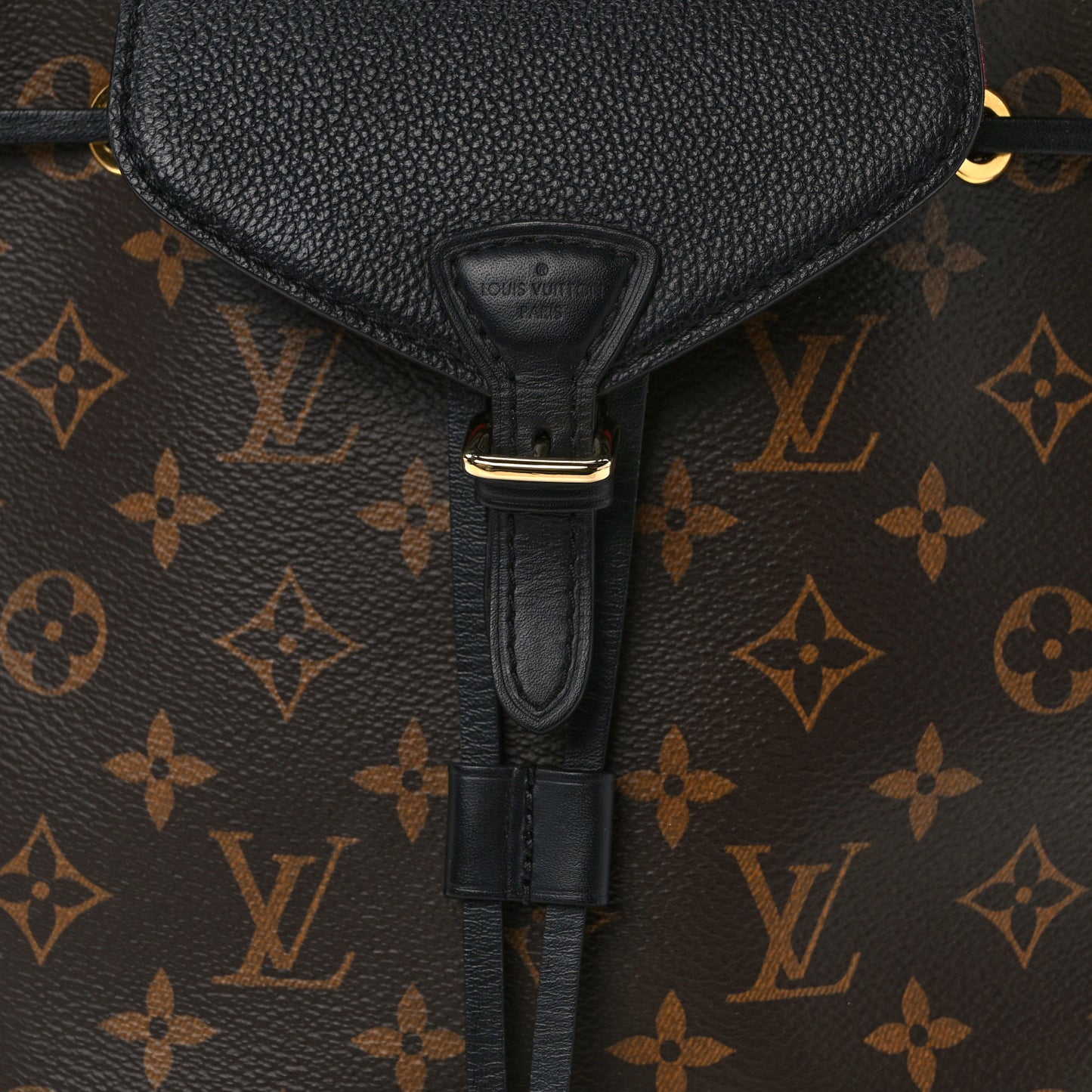 Monogram BB Montsouris NM Backpack Black