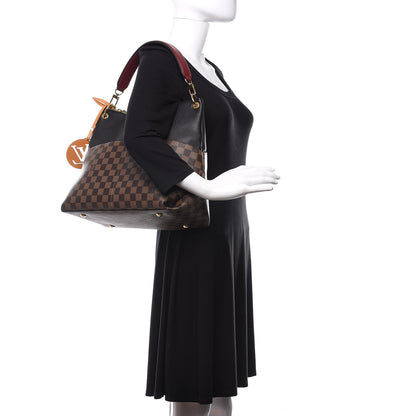 Louis Vuitton Damier Ebene Calfskin Maida Black 2 of 13
