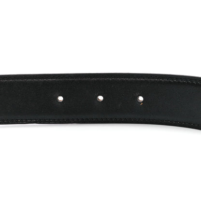 Hermes Box Togo 32mm H Belt 85 34 Black Gold 3 of 4