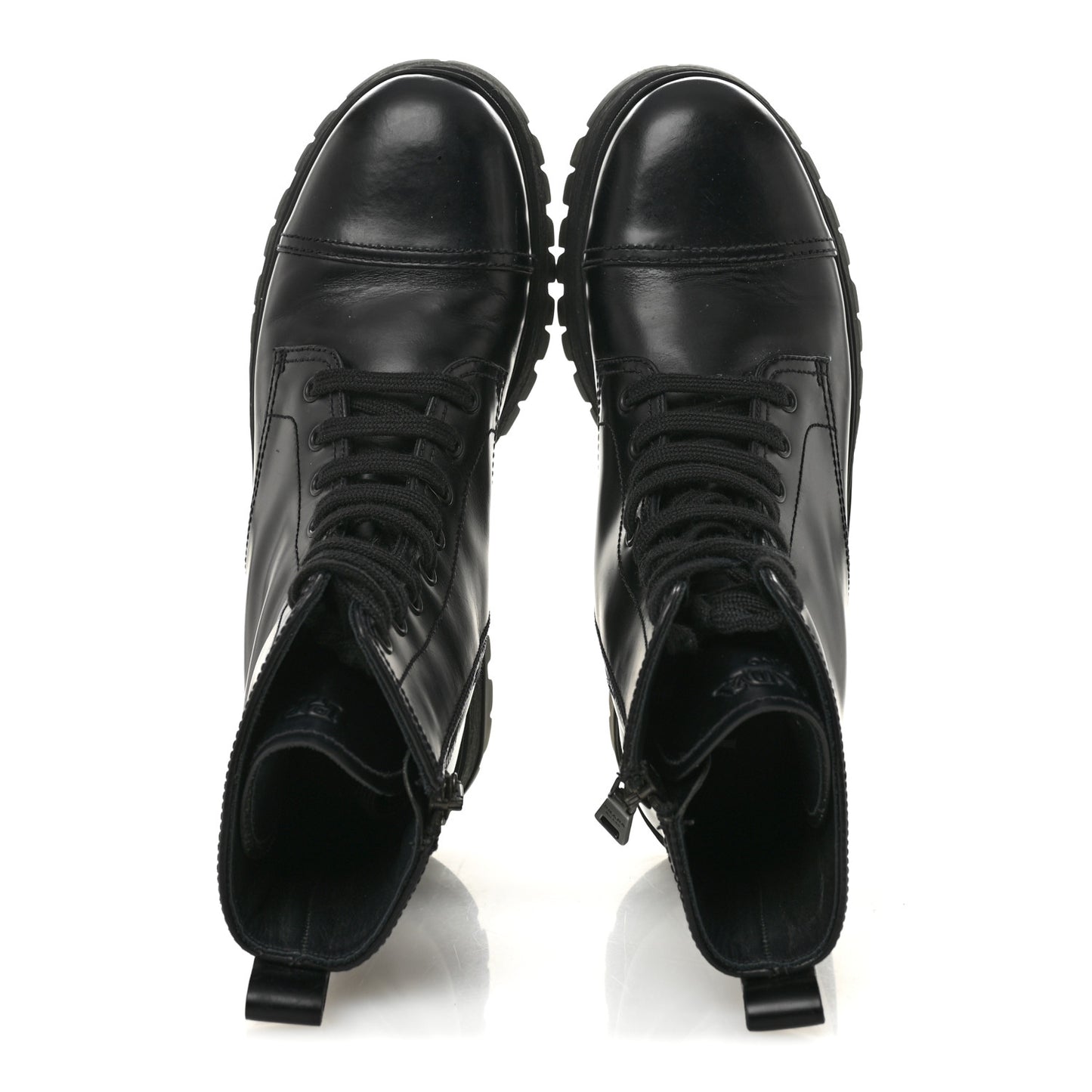 Spazzolato Chocolate 50mm Combat Boots 36.5 Black
