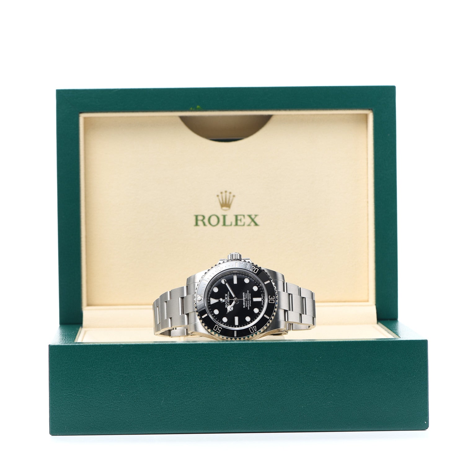 Rolex Stainless Steel 40mm Oyster Perpetual Submariner Watch Black 114060 6 of 6