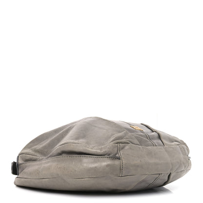 Givenchy Calfskin Braided Hobo Grey 4 of 10