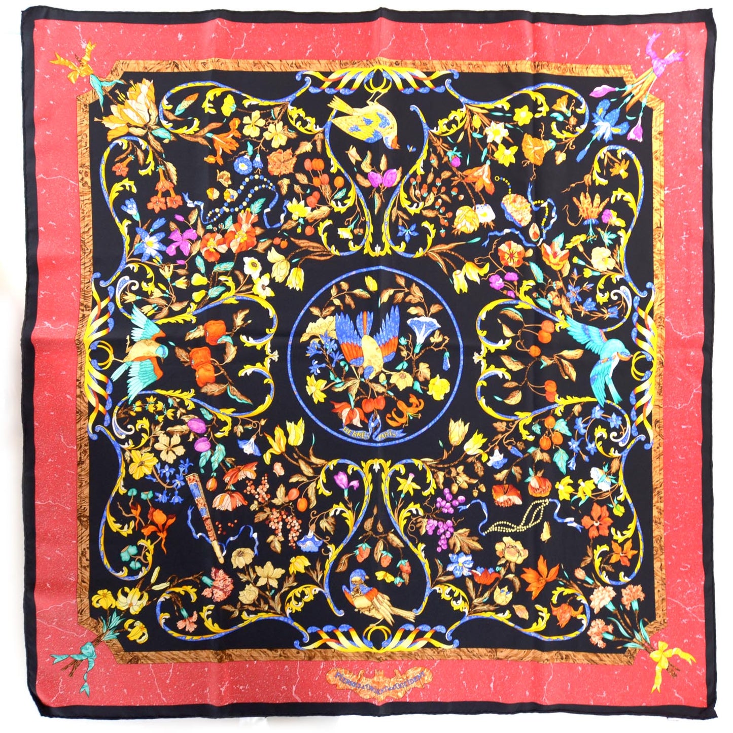 Silk Pierres D Orient Et D Occident Scarf 90