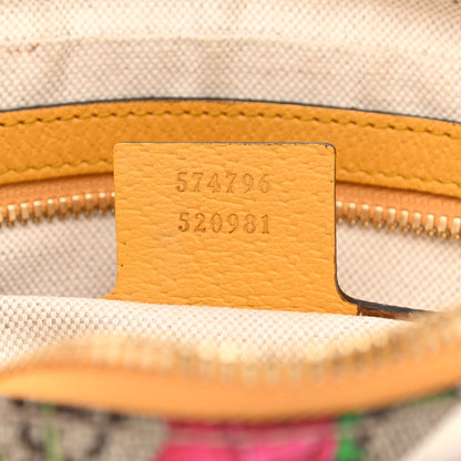 Gucci GG Supreme Monogram Flora Medium Ophidia Belt Bag Beige Multicolor Crop 7 of 11