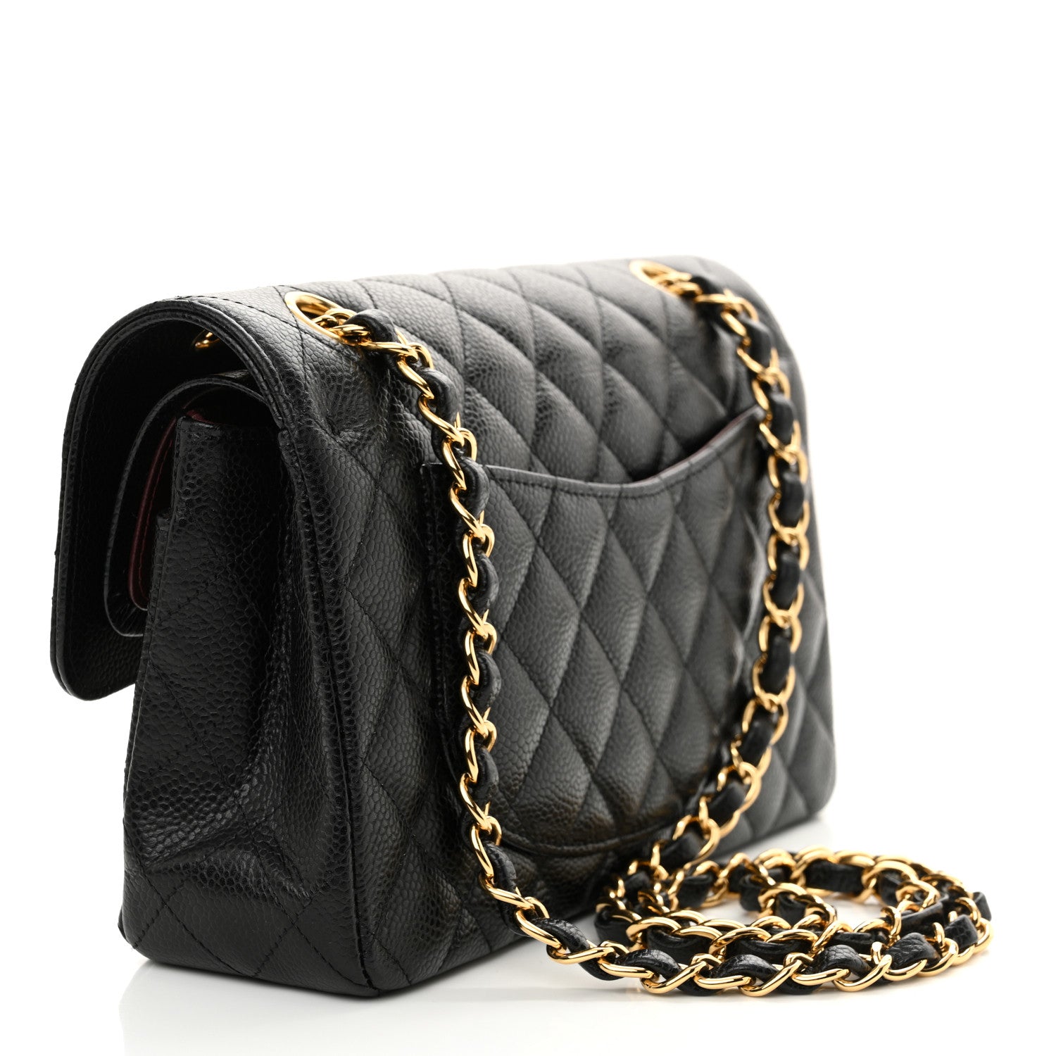 Chanel Caviar Quilted Small Double Flap Black 3 of 11