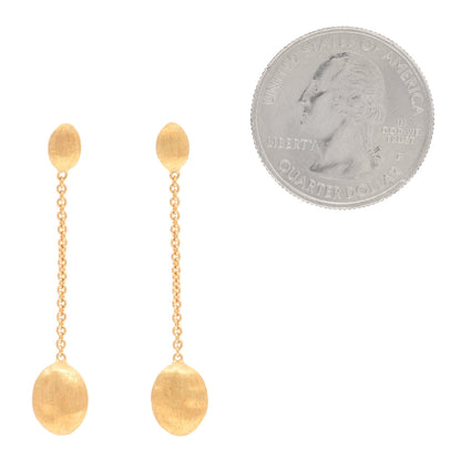 Marco Bicego 18K Yellow Gold Siviglia Drop Earrings 2 of 4