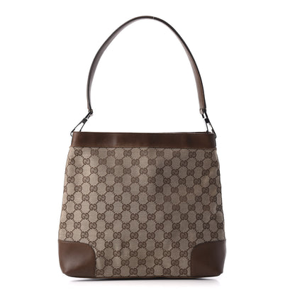Gucci Monogram Shoulder Bag Dark Brown 1 of 8