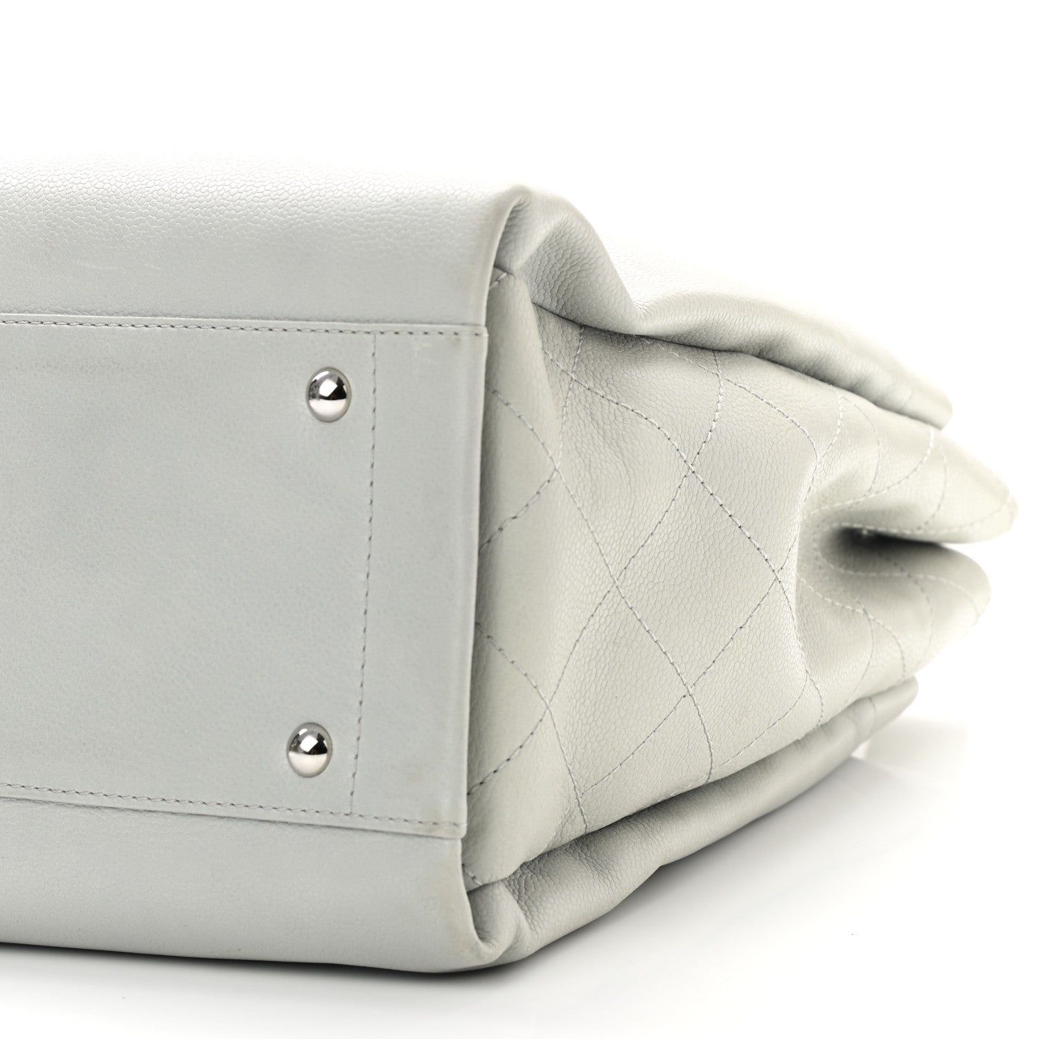 Chanel Caviar Executive Cerf Shopper Tote Grey 11 of 14