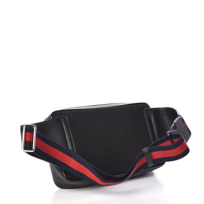 Gucci Soft GG Supreme Monogram Web Belt Bag Black Grey 3 of 9