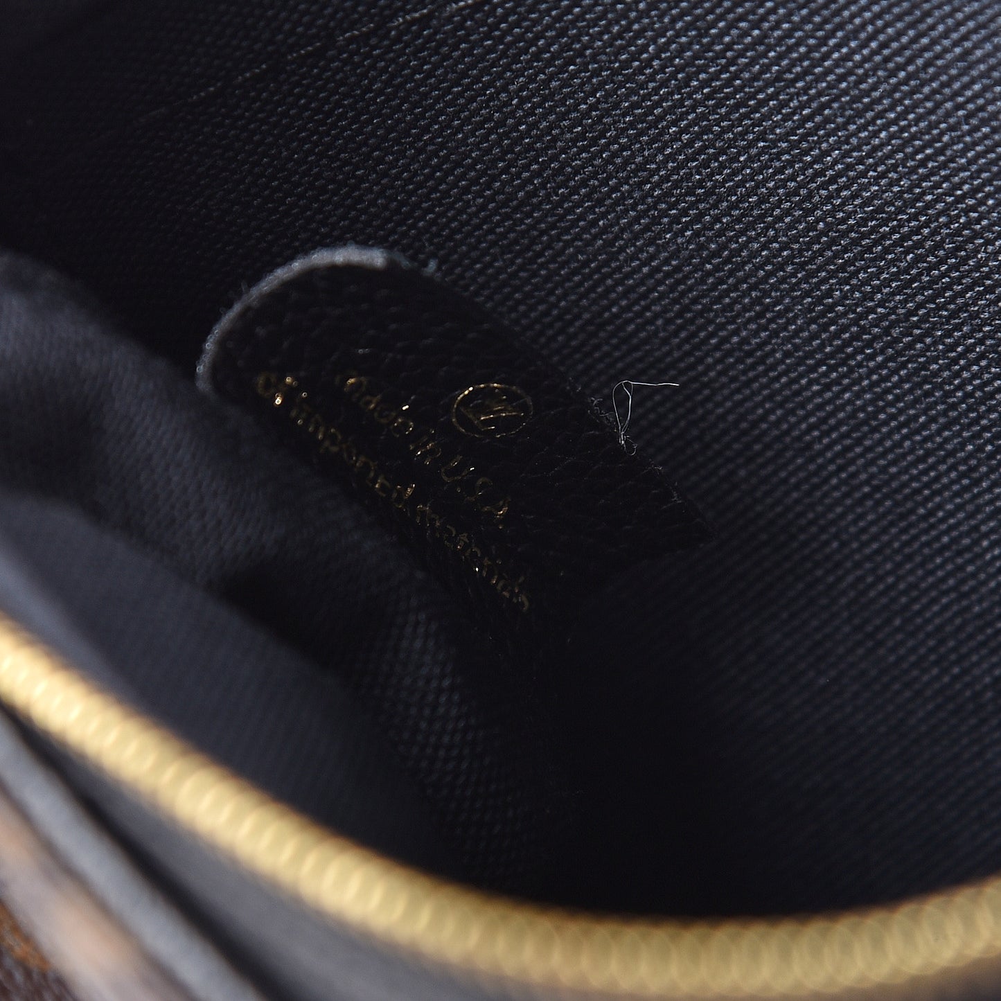 Monogram Pallas Clutch Black