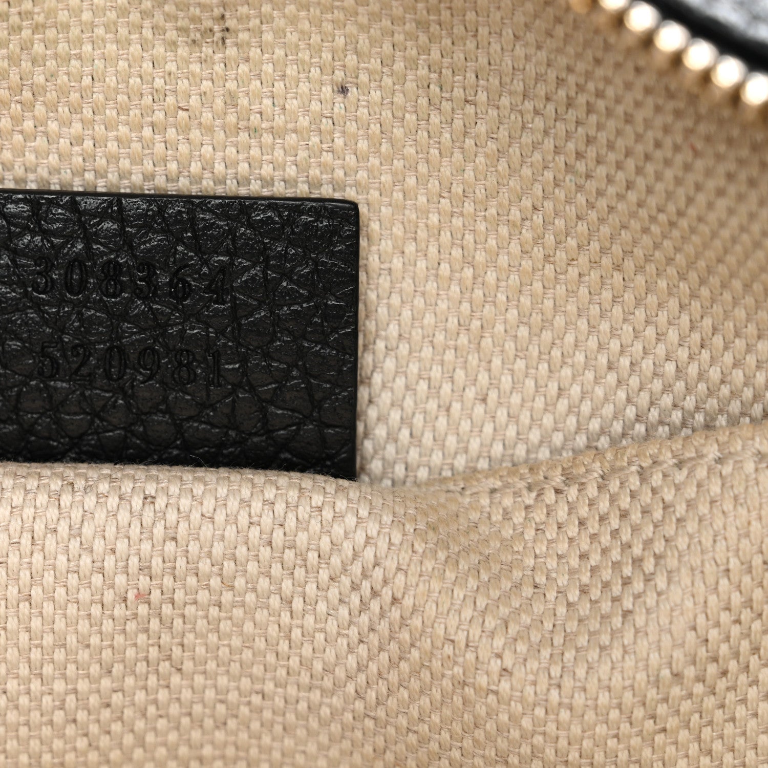Gucci Pebbled Calfskin Small Soho Disco Bag Black 7 of 15