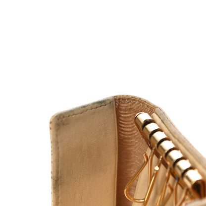 Chanel Caviar Timeless CC 6 Key Holder Case Beige 9 of 11