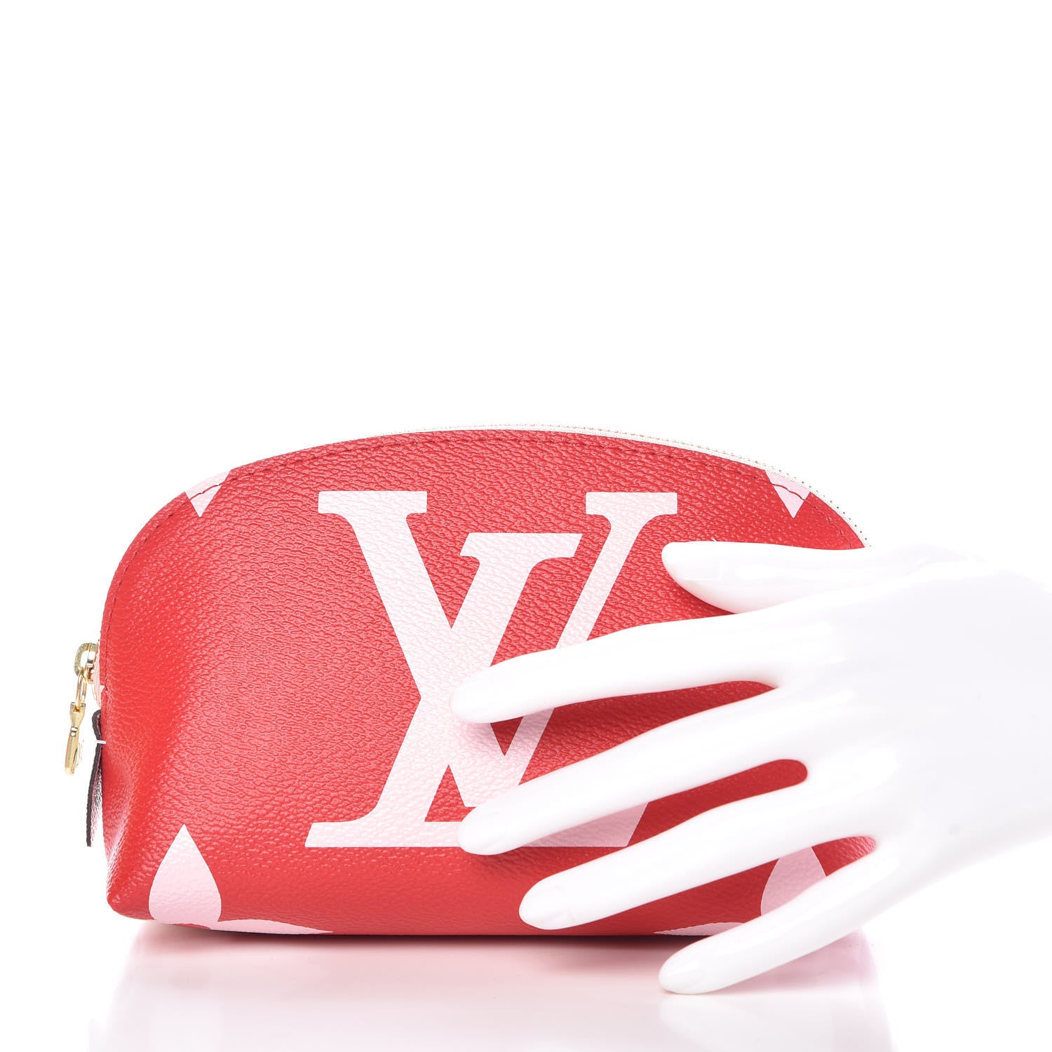 Louis Vuitton Monogram Giant Cosmetic Pouch Rouge 2 of 9