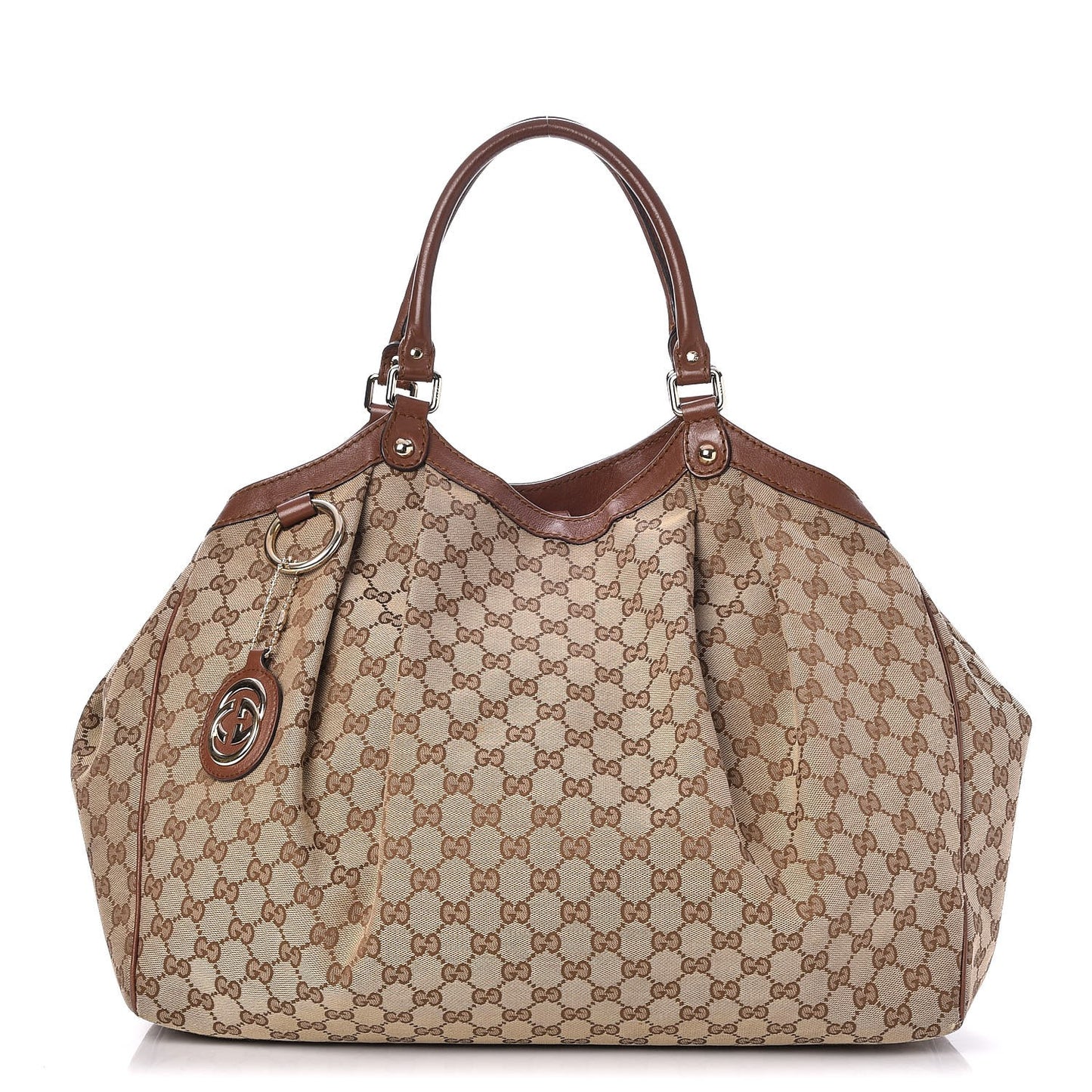Monogram Large Sukey Tote Brown