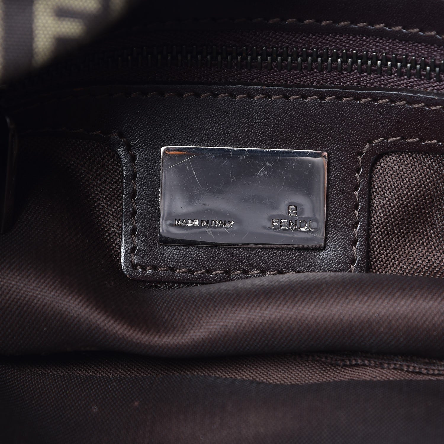 Fendi Zucchino Baguette Tobacco 6 of 8