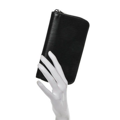 Louis Vuitton Epi Zippy Compact Wallet Black 2 of 10