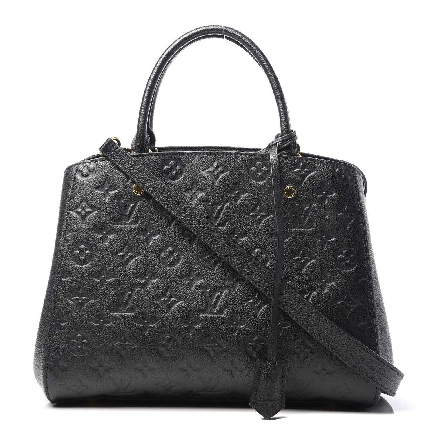 Louis Vuitton Empreinte Montaigne MM Black 1 of 10