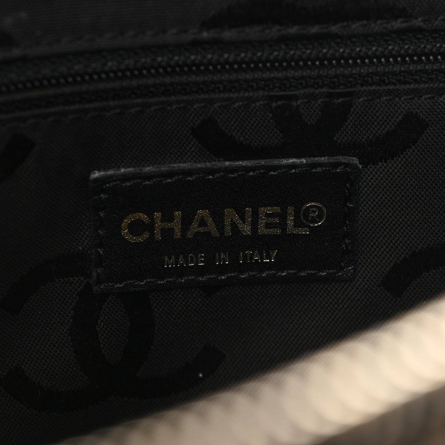 Chanel Calfskin Wild Stitch Vertical Top Handle Bag Black 7 of 12