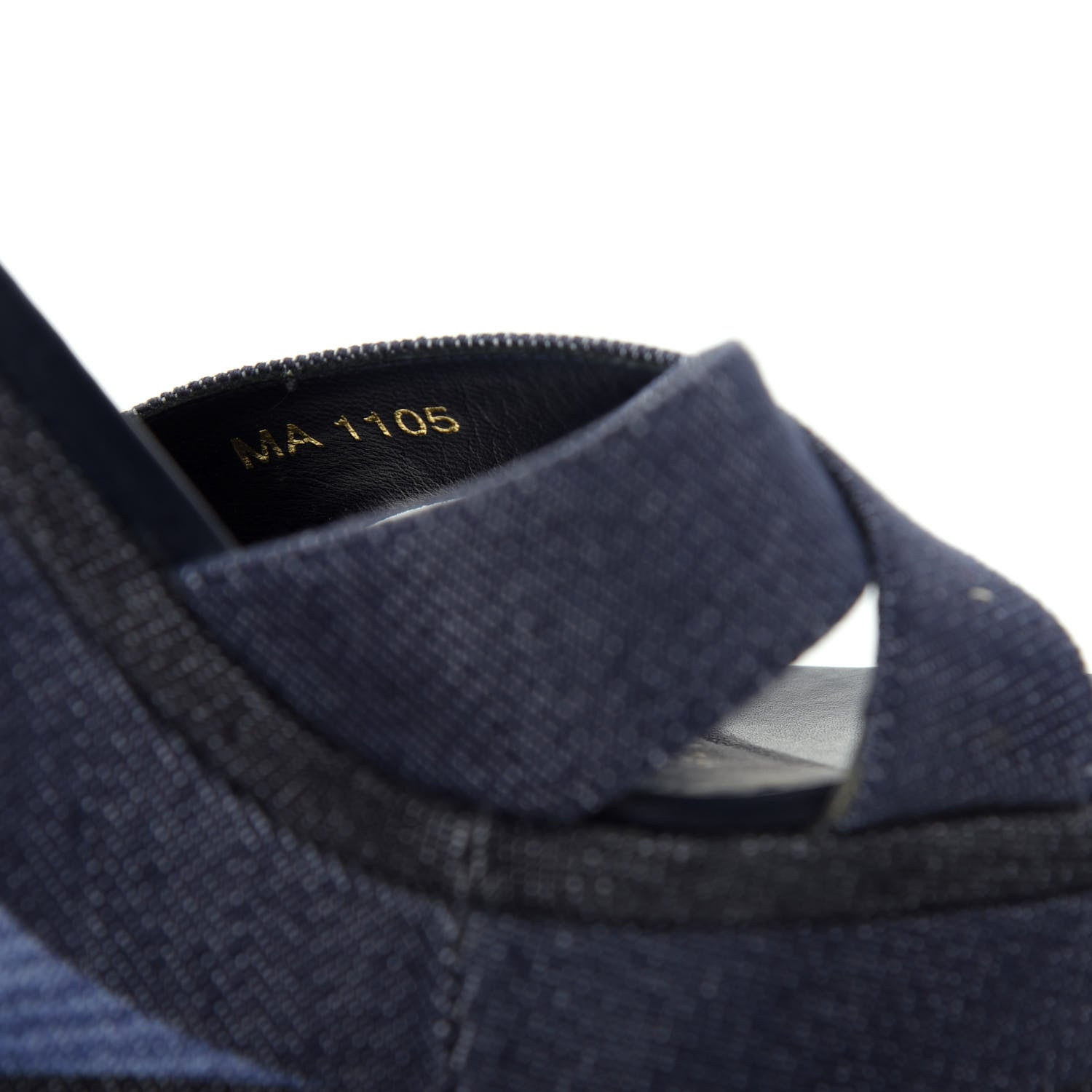 Louis Vuitton Canvas Blue Shore Wedge Sandal 36 Marine 10 of 11