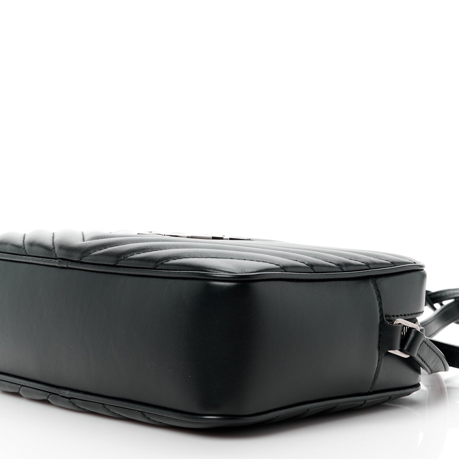 Saint Laurent Calfskin Matelasse Monogram Lou Camera Bag Black 10 of 11